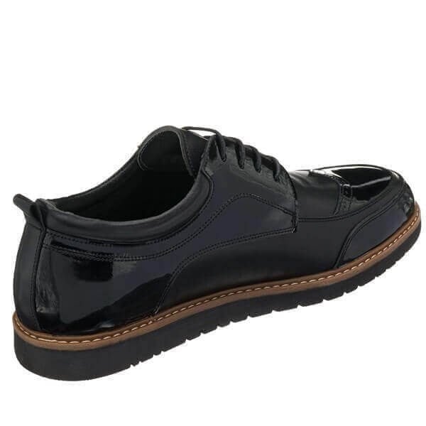 AB1386 Siyah Büyük Numara Erkek Günlük Ayakkabı 45–50 numara ürün görseli 5