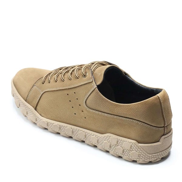GOM8013 Kum Nubuk Büyük Numara Erkek Günlük Ayakkabı 45–50 numara ürün görseli 5