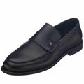 KD0695 Siyah Büyük Numara Erkek Loafer Ayakkabı ürün görseli