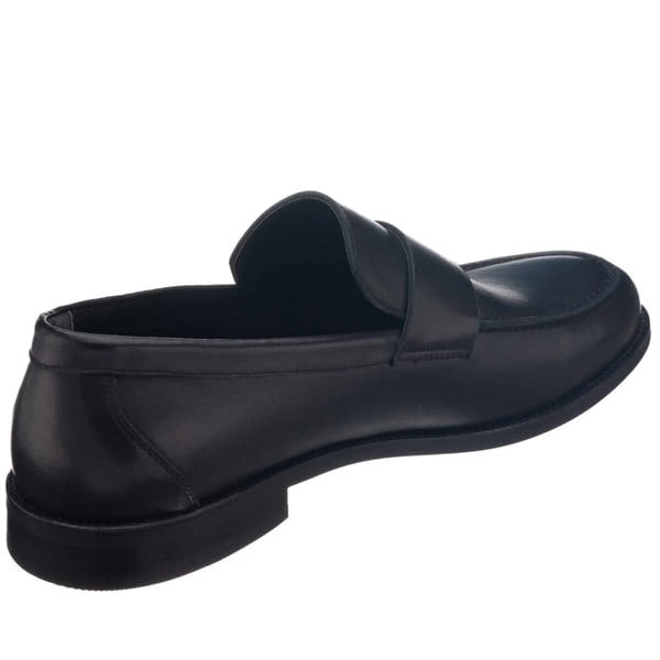 KD0695 Siyah Büyük Numara Erkek Loafer Ayakkabı ürün görseli 7