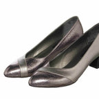 KDR1717 Bronz 5 Pont Kısa Topuklu Büyük Numara Kadın Stiletto 40–44 numara ürün görseli 6