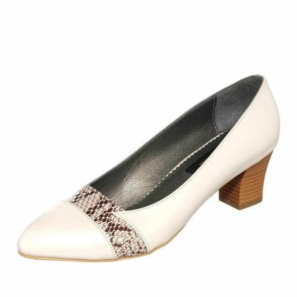 KDR1813 Sedef 5 Pont Kısa Topuklu Büyük Numara Kadın Stiletto 40–44 numara ürün görseli