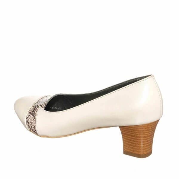 KDR1813 Sedef 5 Pont Kısa Topuklu Büyük Numara Kadın Stiletto 40–44 numara ürün görseli 4