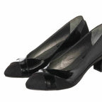 KDR1886 Siyah Rolax 5 Pont Kısa Topuklu Büyük Numara Kadın Stiletto 40–44 numara ürün görseli 5