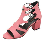 HTC70 Bebe Pembesi 7 Pont Kısa Topuklu Büyük Numara Kadın Ayakkabı 40–44 numara ürün görseli
