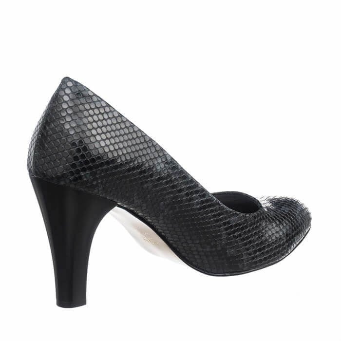 134811 Siyah 9 Pont Büyük Numara Kadın Stiletto 40–44 numara ürün görseli 3