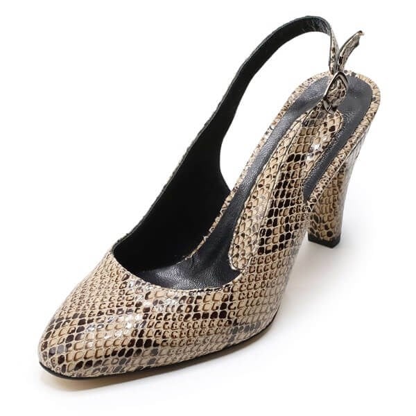 TP740 Yılan Baskılı 9 Pont Büyük Numara Kadın Stiletto 40–44 numara ürün görseli
